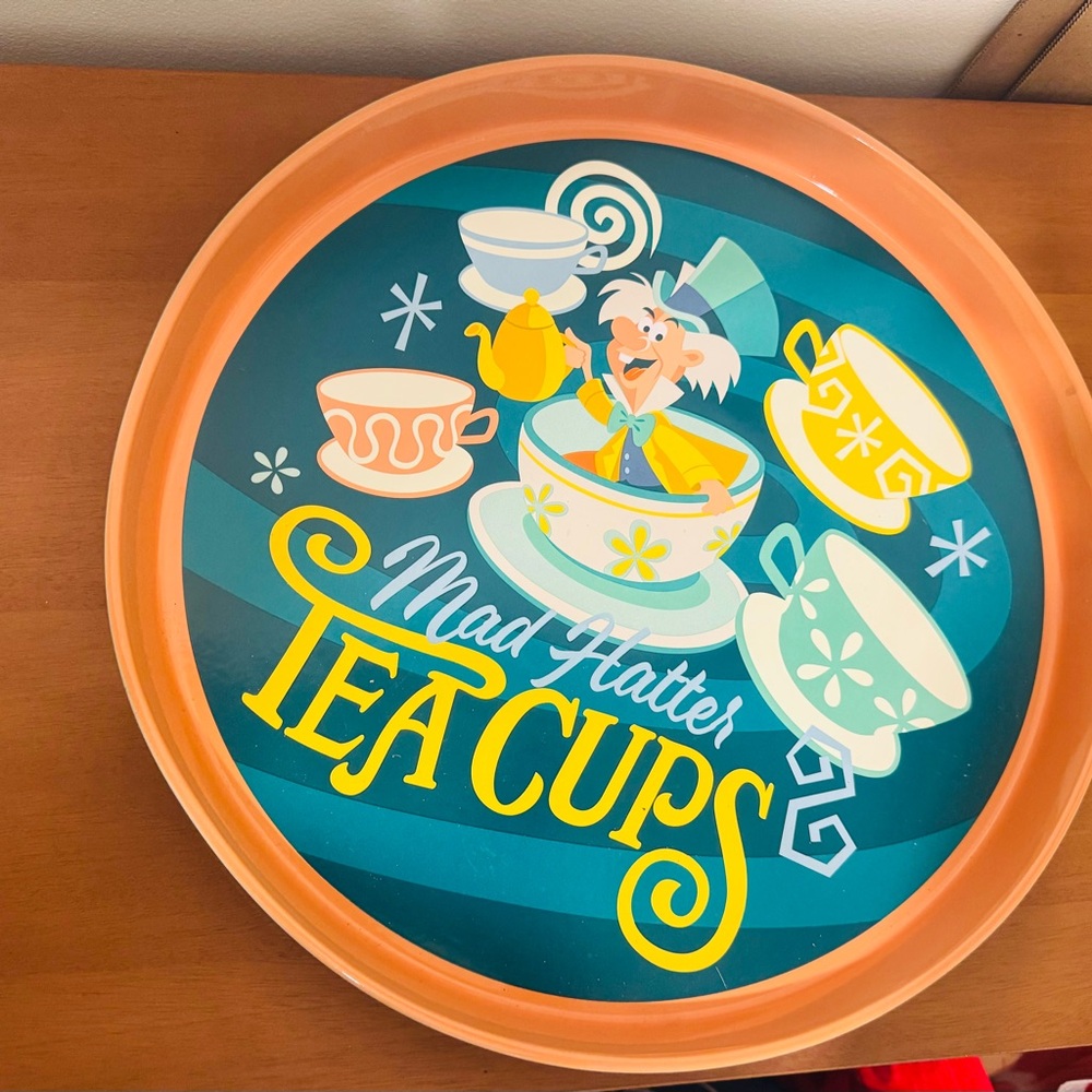Disney Mad Hatter Serving Tray